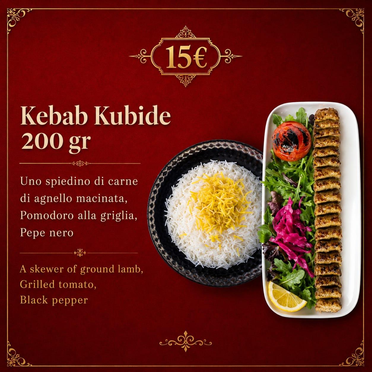 Kebab Kubide 200 gr
