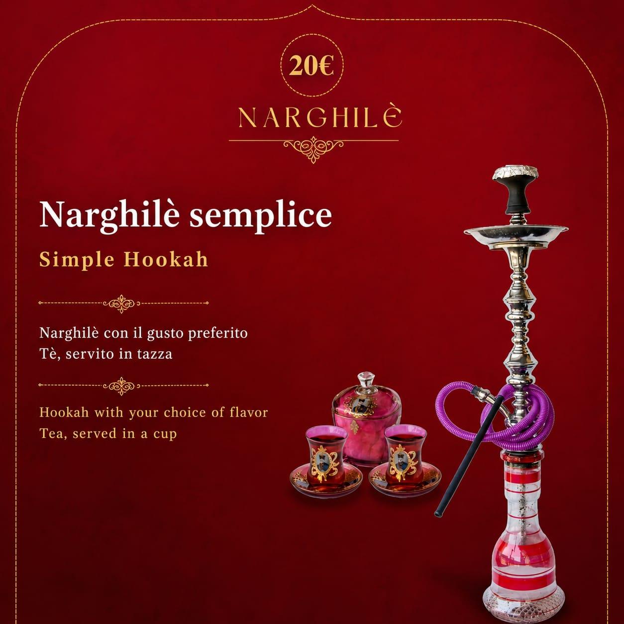 Narghilè semplice